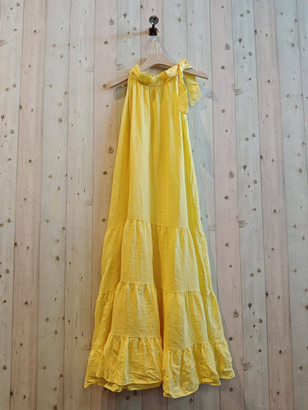Linen & More - REF 72319 LONG DRESS BOW 100% LINEN