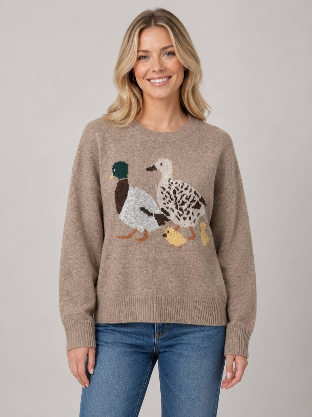 Dreamers by Debut - Duck Family Crewneck Sweater