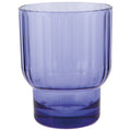 Now Designs by Danica - Acrylic Fluted DOF Glass - Violet Blue