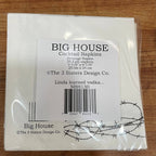 The 3 Sisters Design Co. - Big House Cocktail Napkins, Linda learned vodka mixes... - beaudega