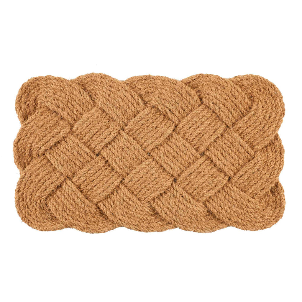 Entryways - Knot-ical Handwoven Coconut Fiber Doormat