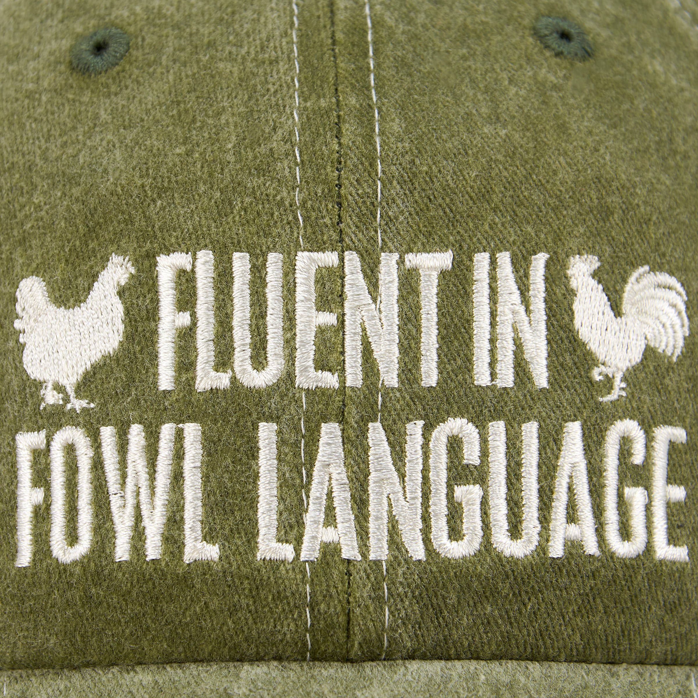 Primitives by Kathy - Fluent In Fowl Language Baseball Cap