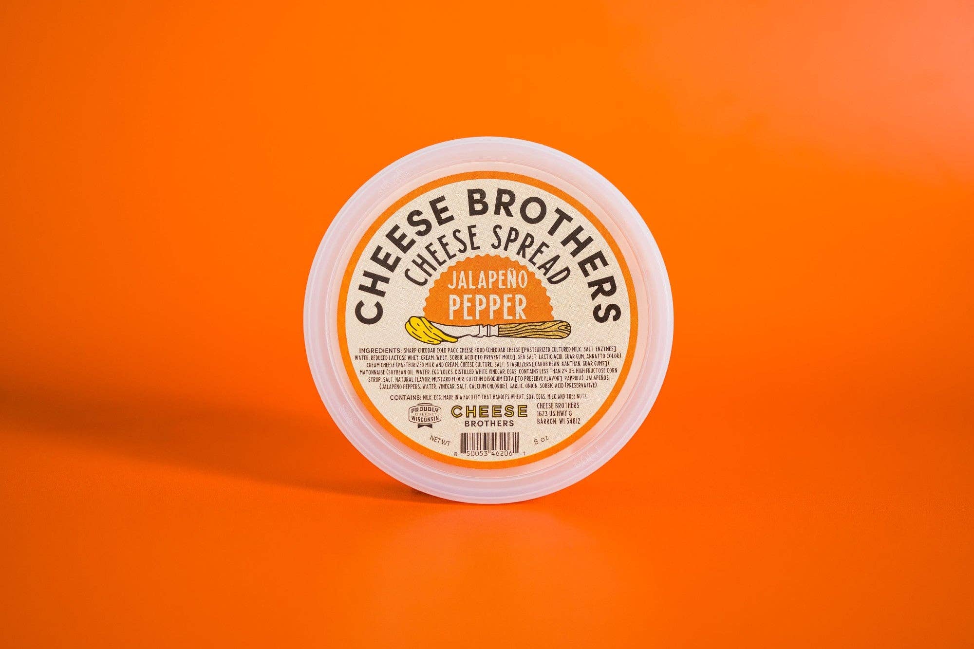 Cheese Brothers - Jalapeño Pepper Cheese Spread