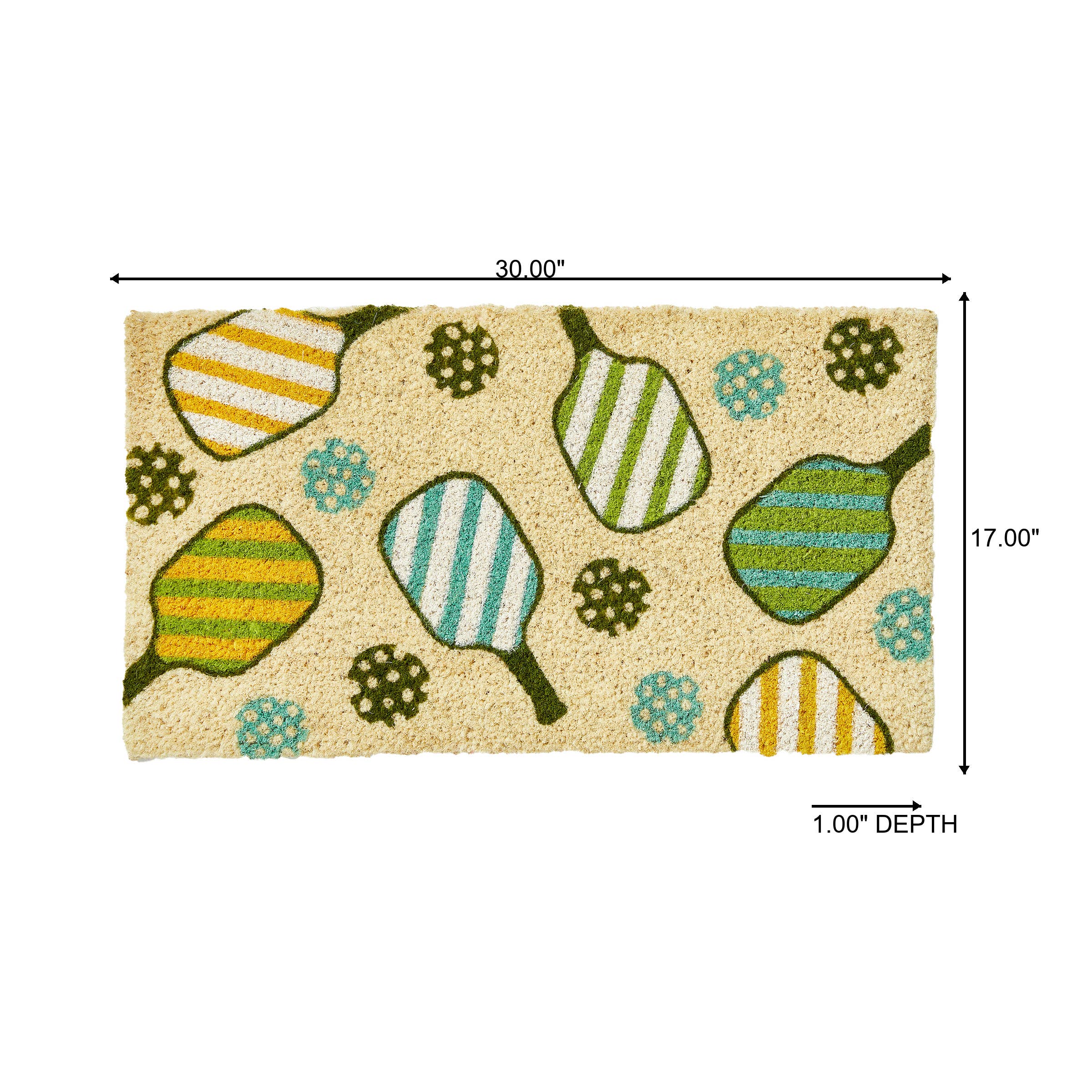 tag - Pickleball Coir Mat Multi Summer