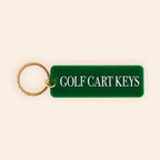 Freshwater Curated Goods - Golf Cart Keys Rectangle Keychain