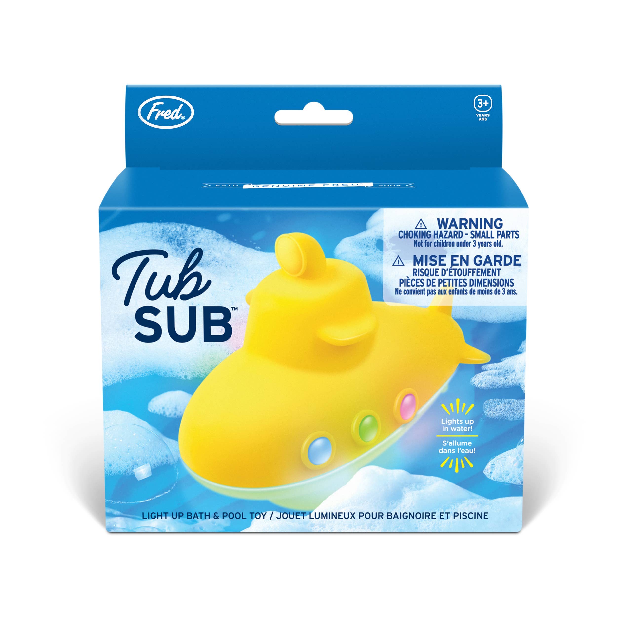 Fred & Friends - Tub Sub - Light Up Bath and Pool Toy