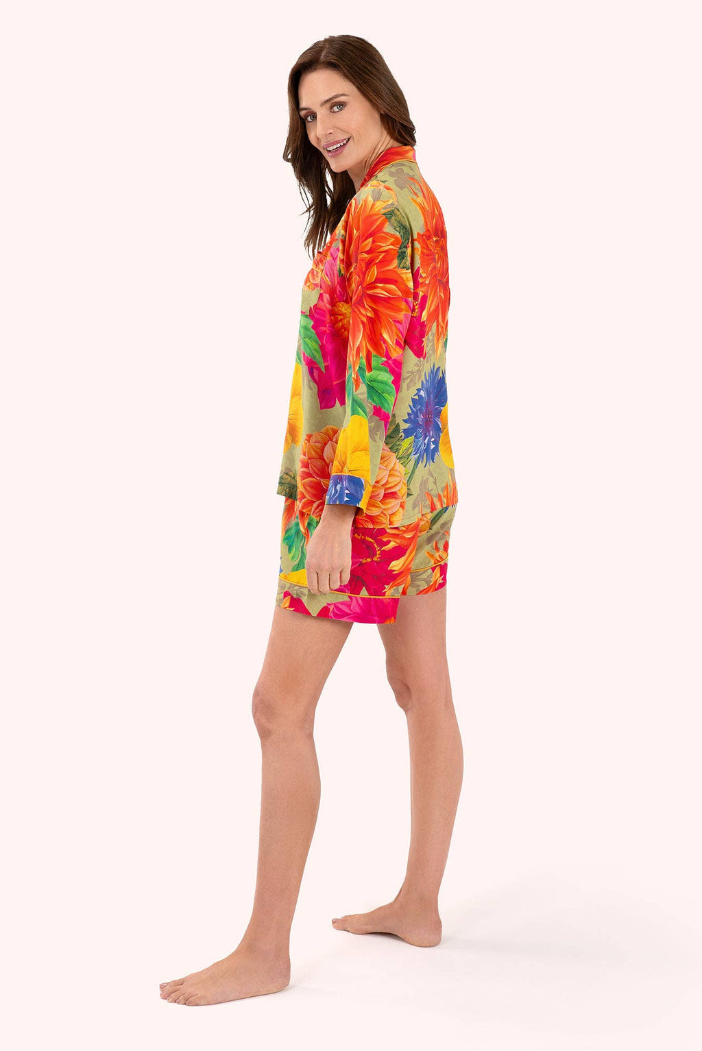 Powder Design inc - US - Bountiful Blooms Supersoft Pyjamas - Small