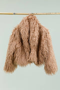 la maison des fibres naturelles - Faux fur effect jacket 60957 100% polyester