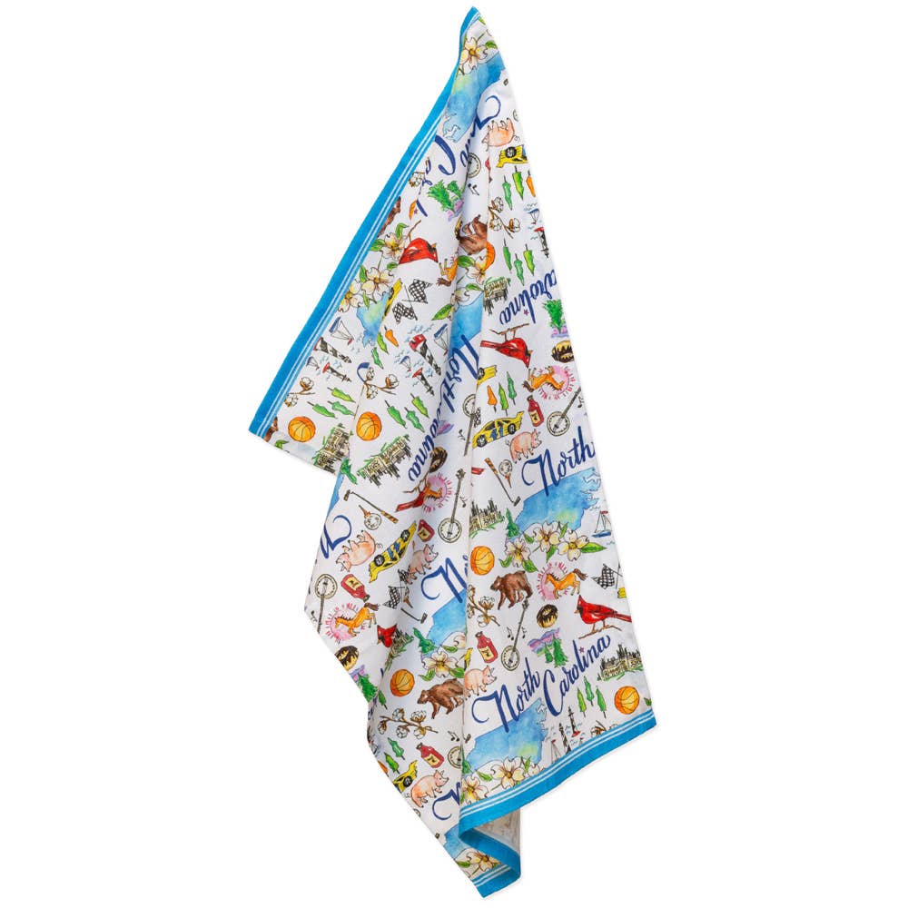 Boston International - NC North Carolina State CollectionCotton Tea Towels Set/2