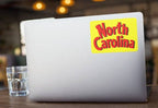 House of Swank Clothing - North Carolina Biscuit Sticker – Limited Edition NC Vinyl Sticker