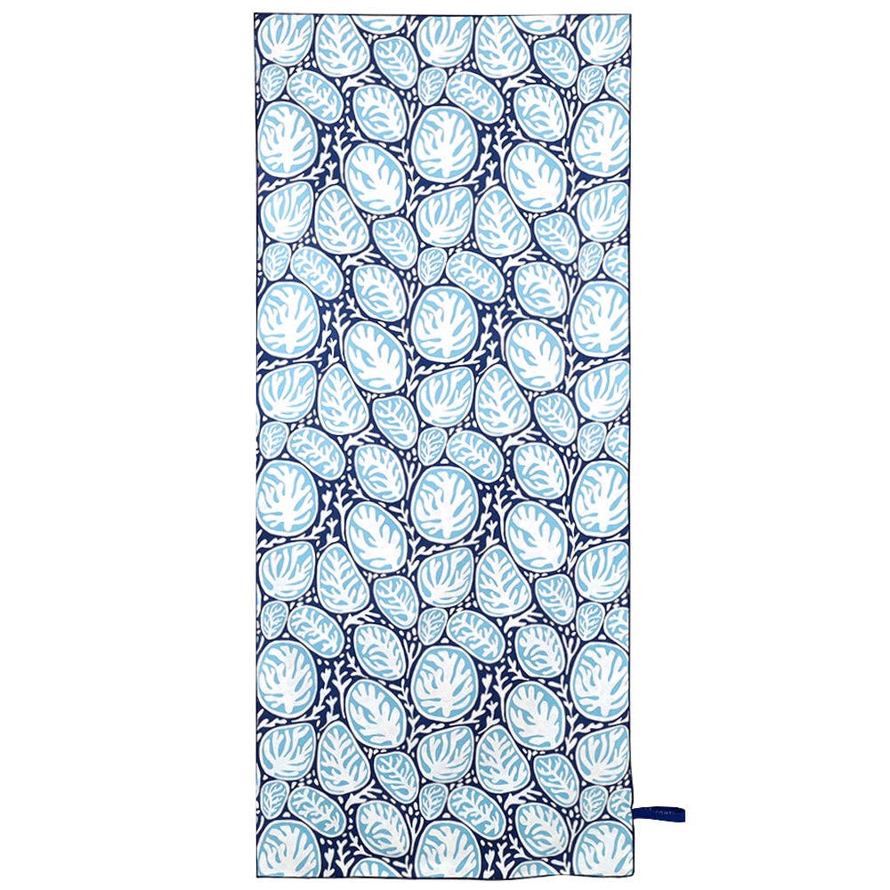 rockflowerpaper - CORAL GARDEN Reversible Beach Towel