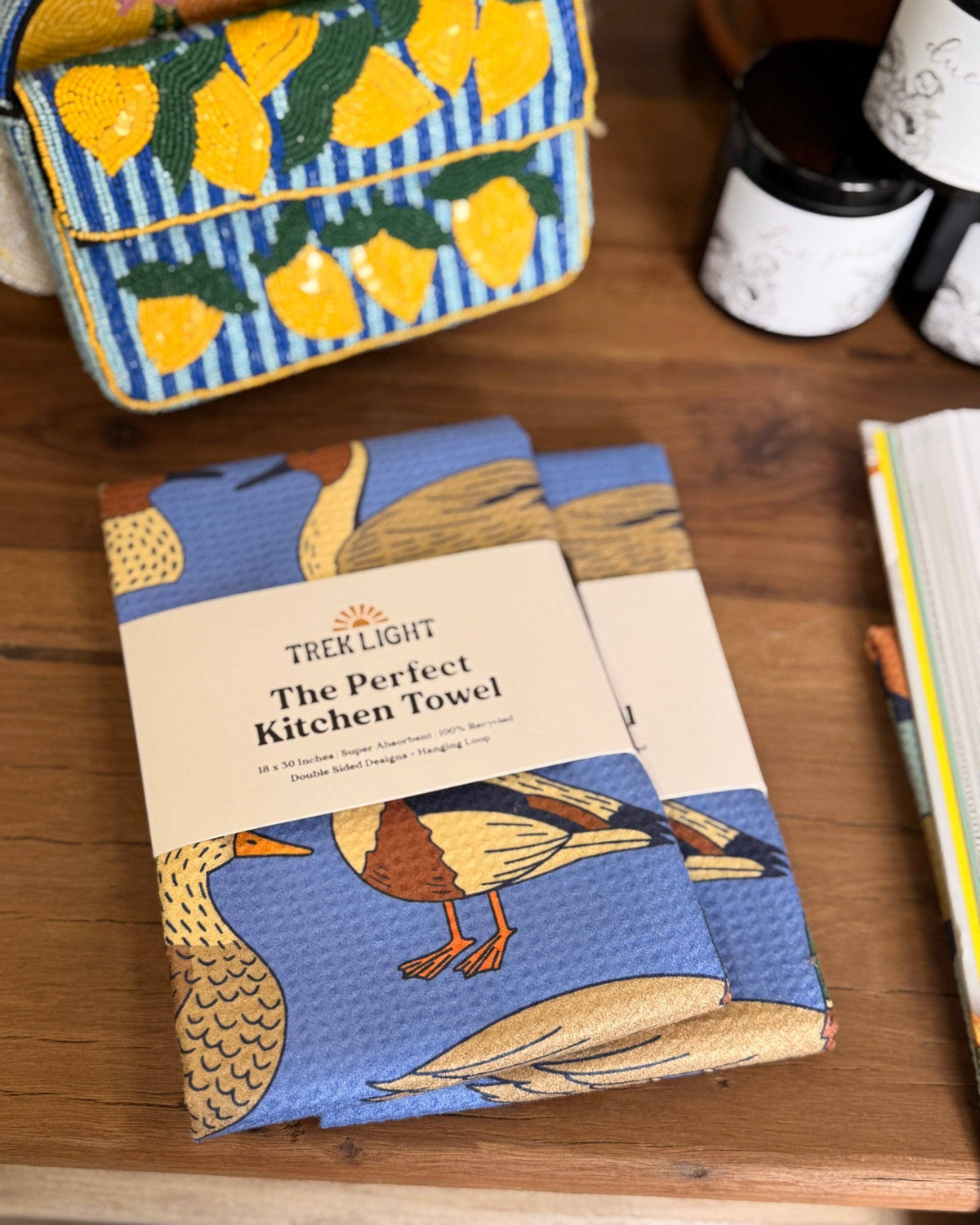 Trek Light - Ducks in a Row Quick-Dry Tea Towel