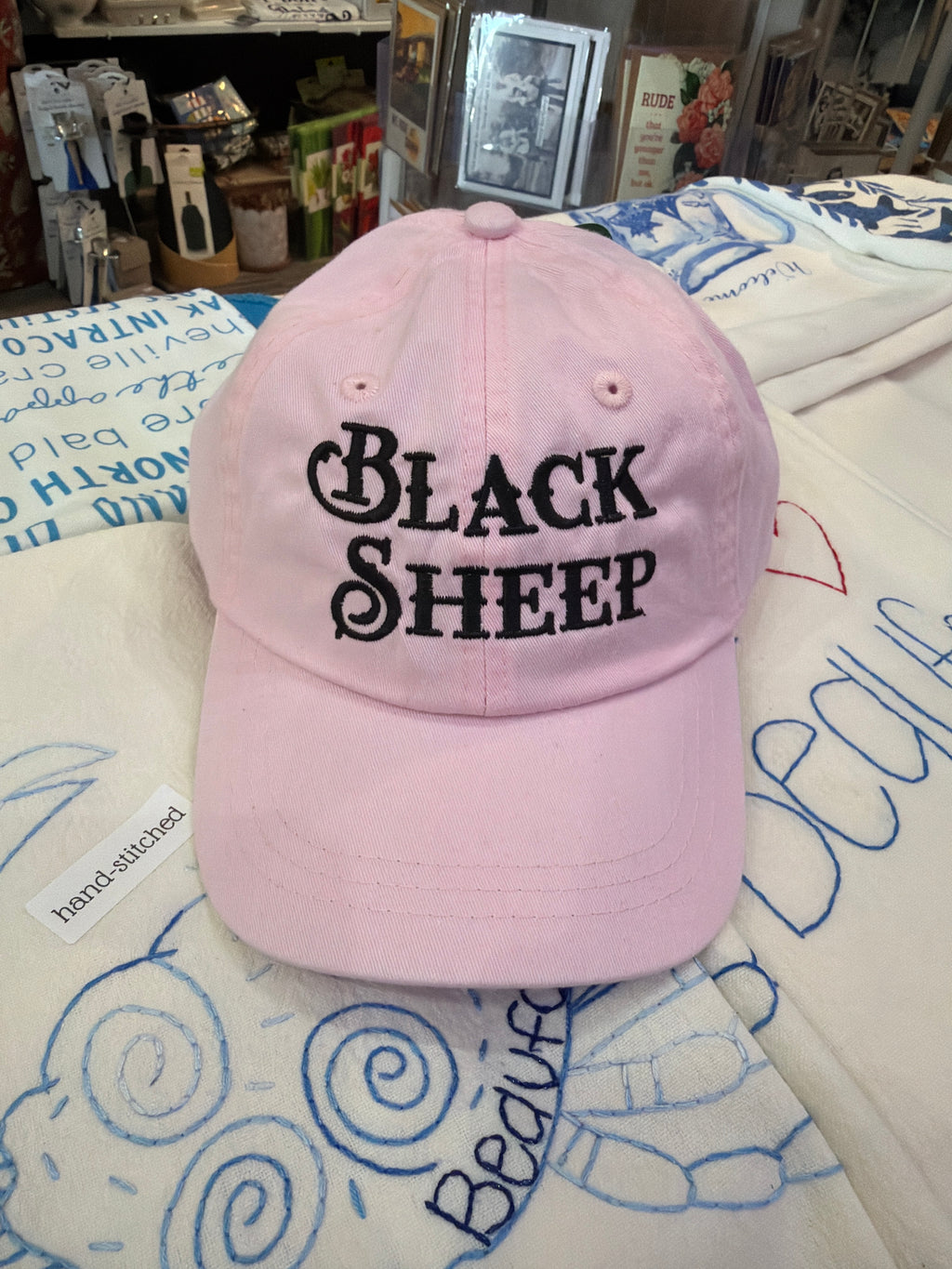 Pizer Dog - Embroidered Black Sheep Hats