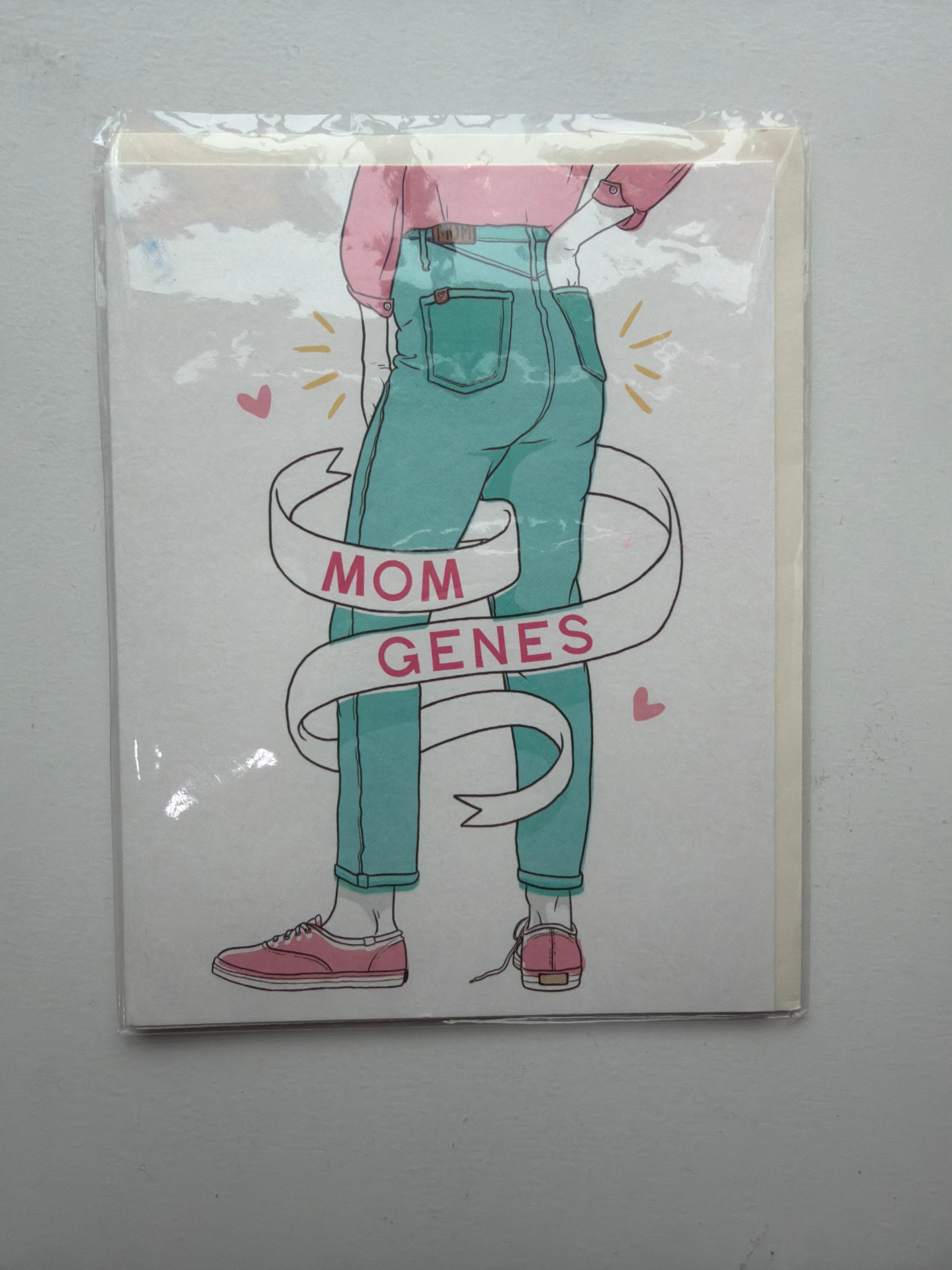 Seltzer Goods - Mom Genes Mother’s Day Card