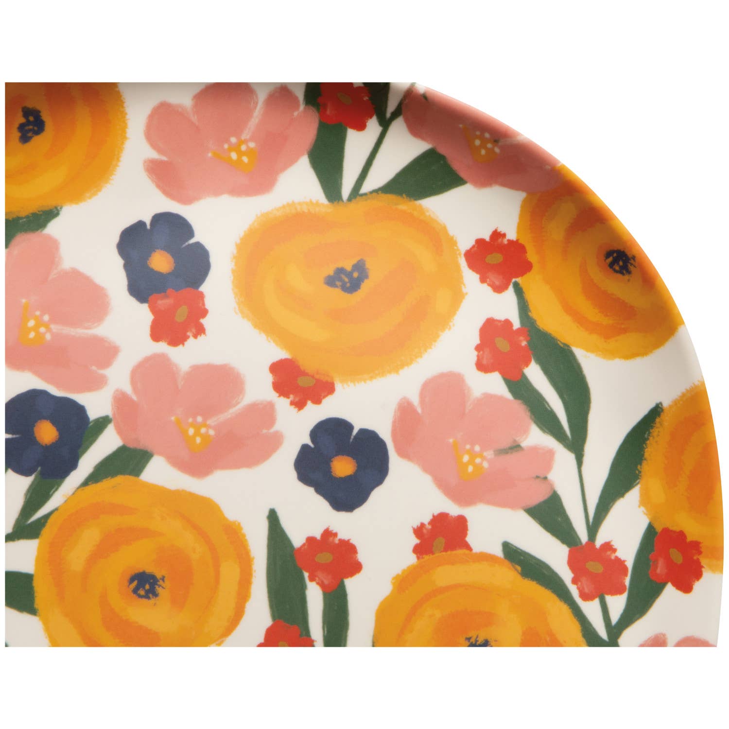 Now Designs by Danica - Full Bloom Melamine Dinner Plate