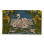 Entryways - Victoria and Albert Museum Swan and Iris Coir Doormat