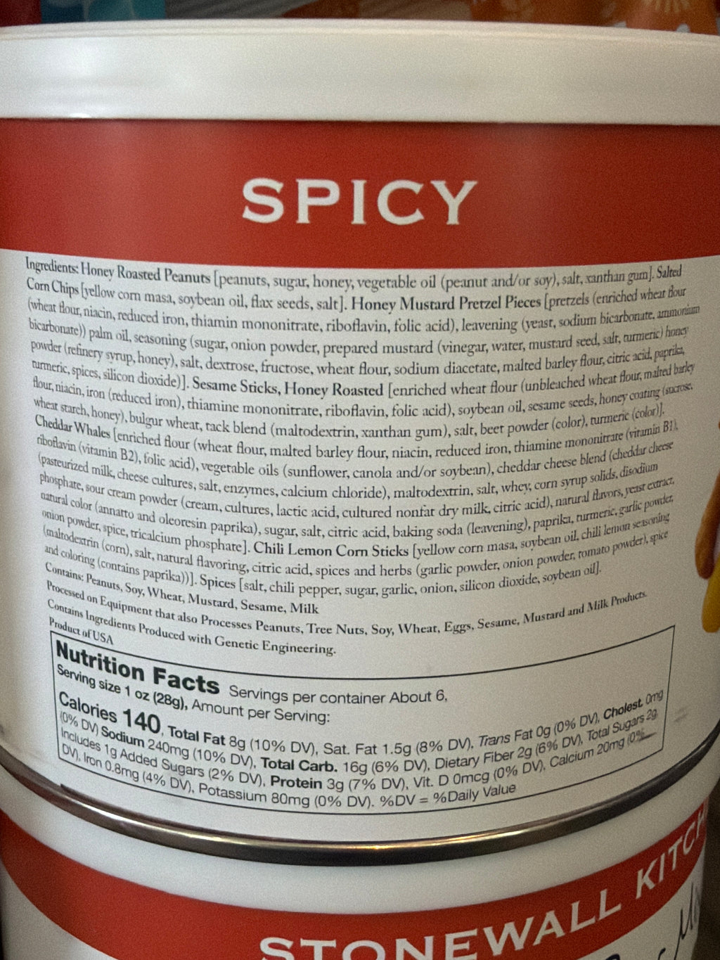 Stonewall Kitchen - Ultimate Bar Mix SPICY - beaudega