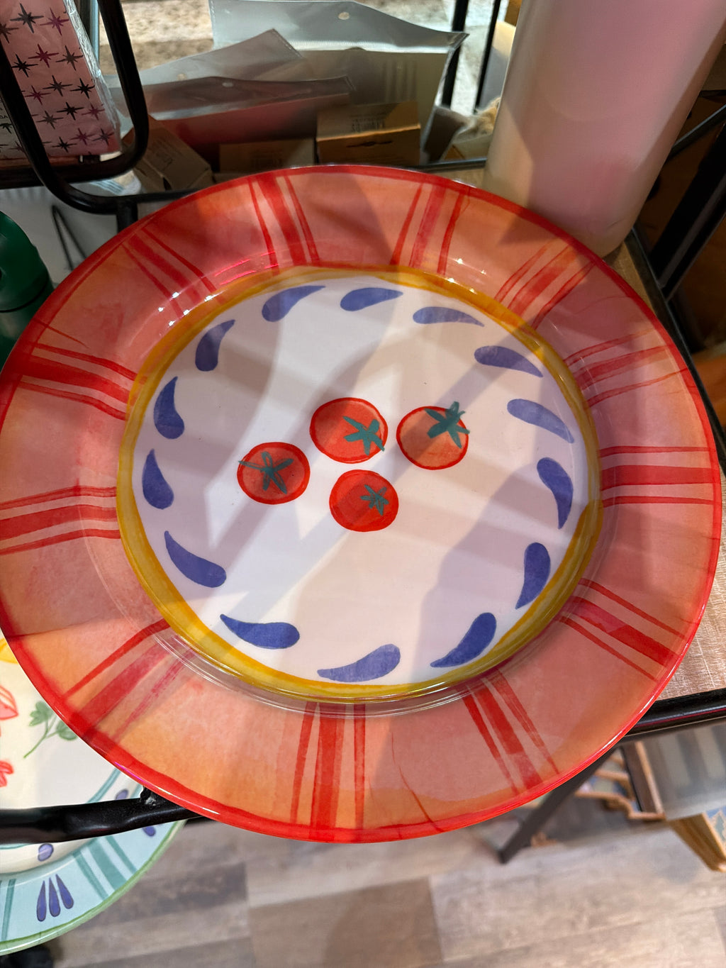 180° Terrazzo Enamel Plate