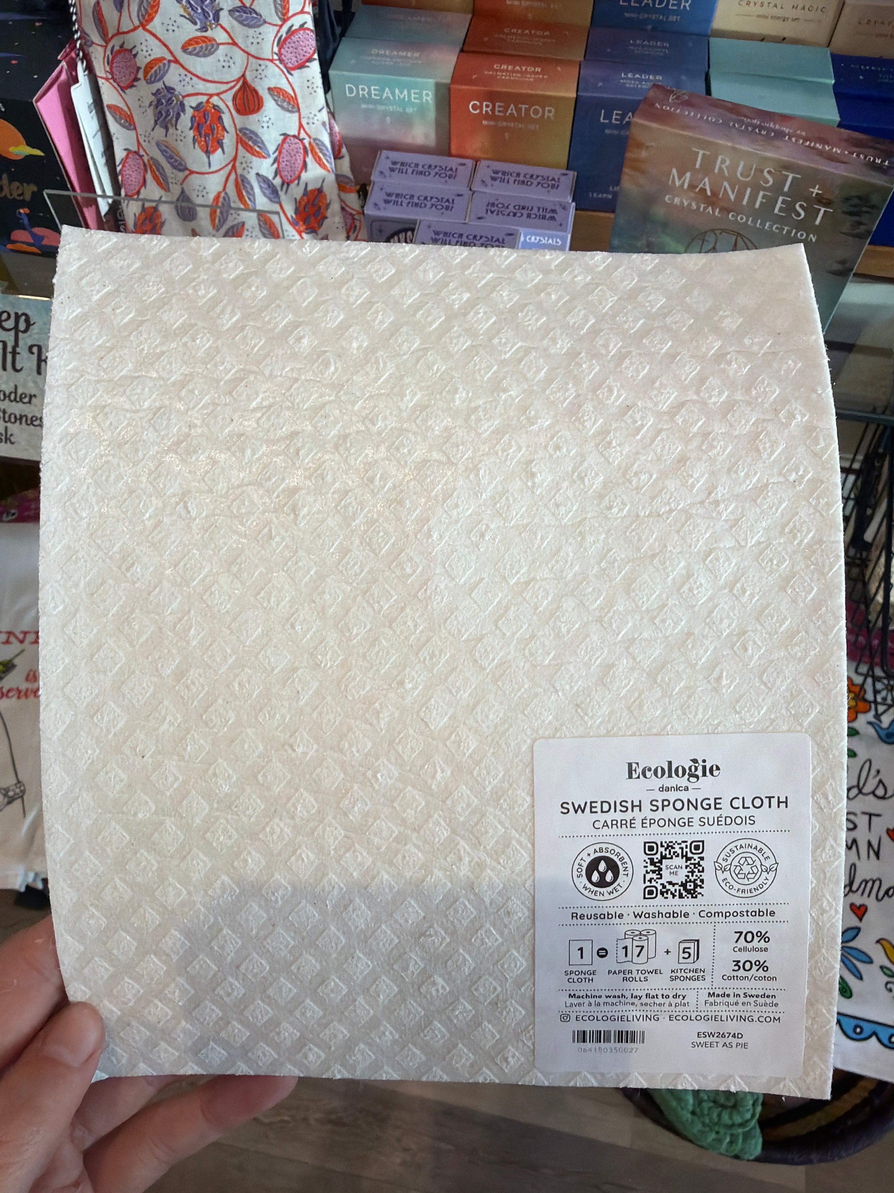 Ecologie by Danica - Sweet as Pie Swedish Sponge Cloth - beaudega