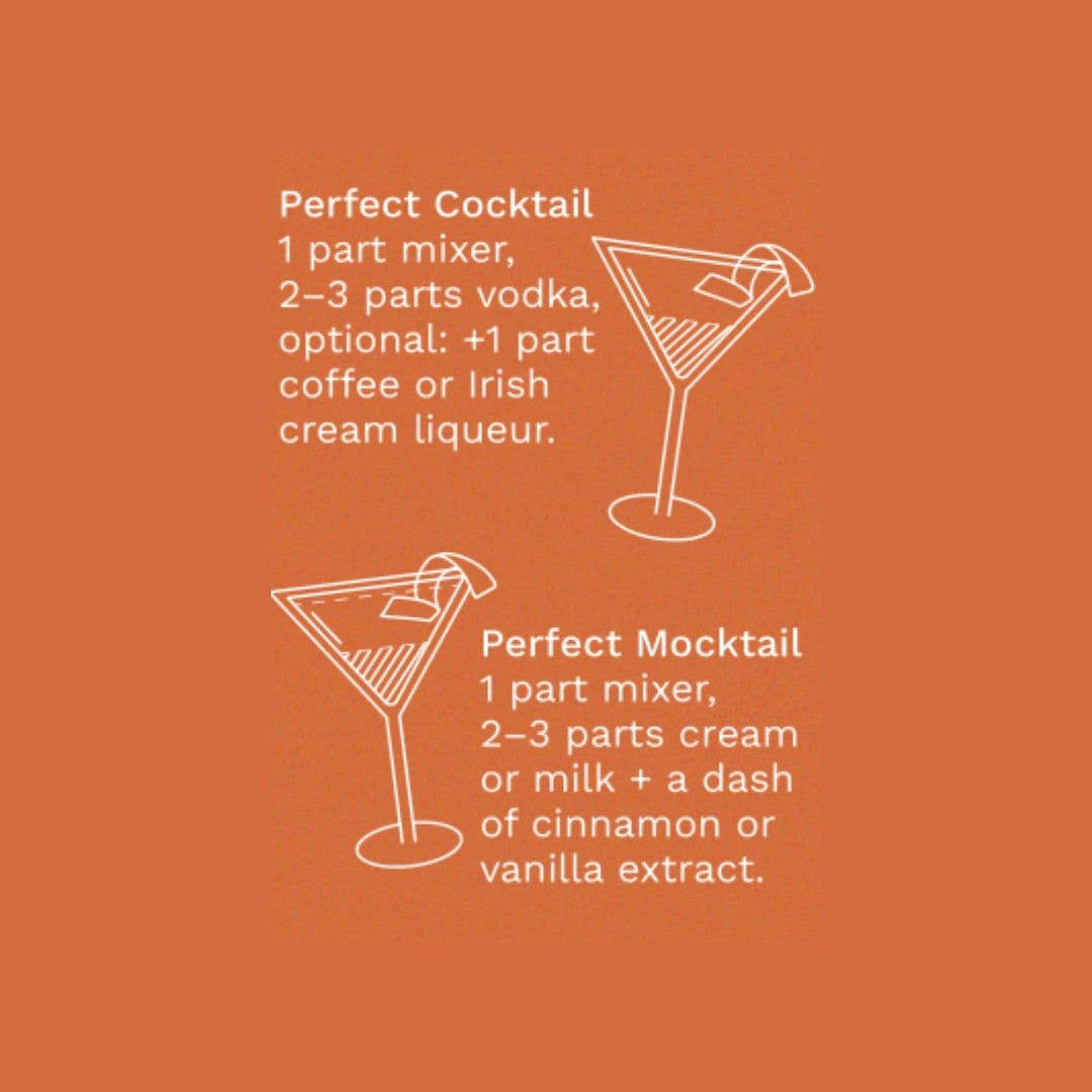 Wood Stove Kitchen - Espresso Martini Cocktail & Mocktail Mixer, 16 fl oz