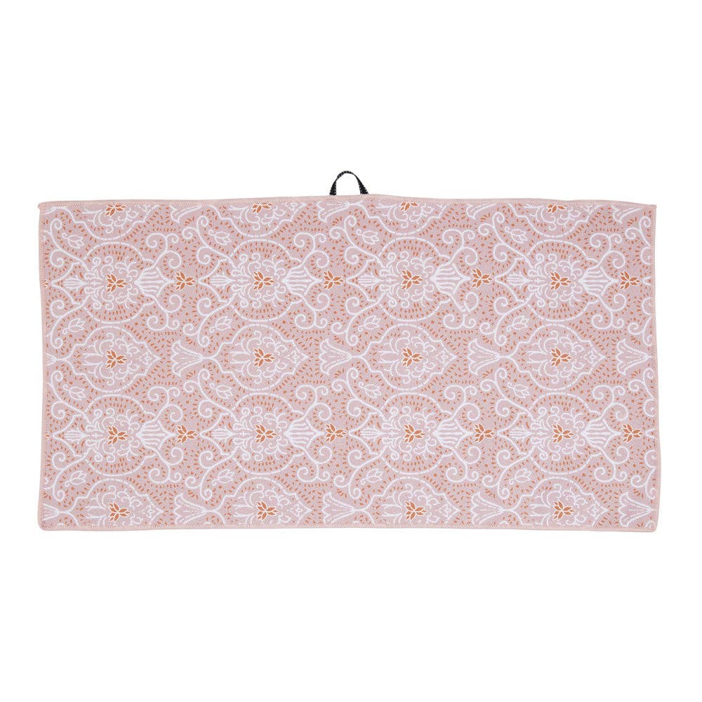 rockflowerpaper - LANTERNS PINK Sports Towel