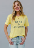 Panache Apparel Co. - Beer & Sunshine Tee
