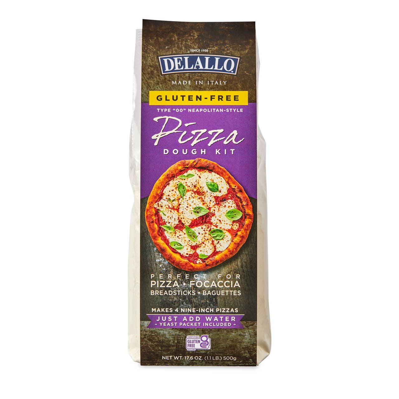 Delallo - Gluten-Free Pizza Dough Mix