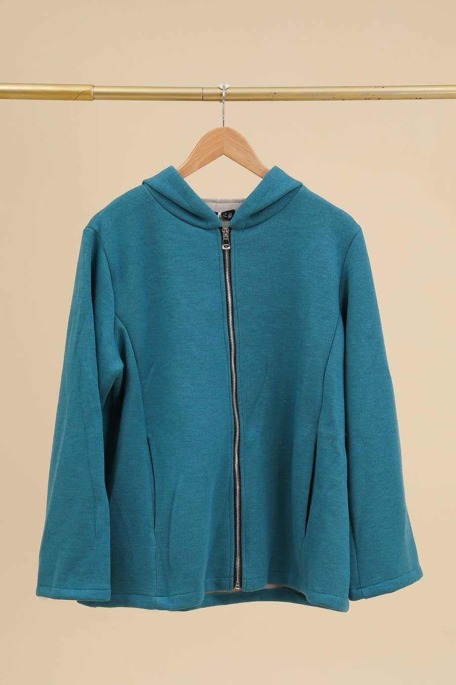 la maison des fibres naturelles - Zip jacket 09568 20% nylon 75% polyester 5% elastic