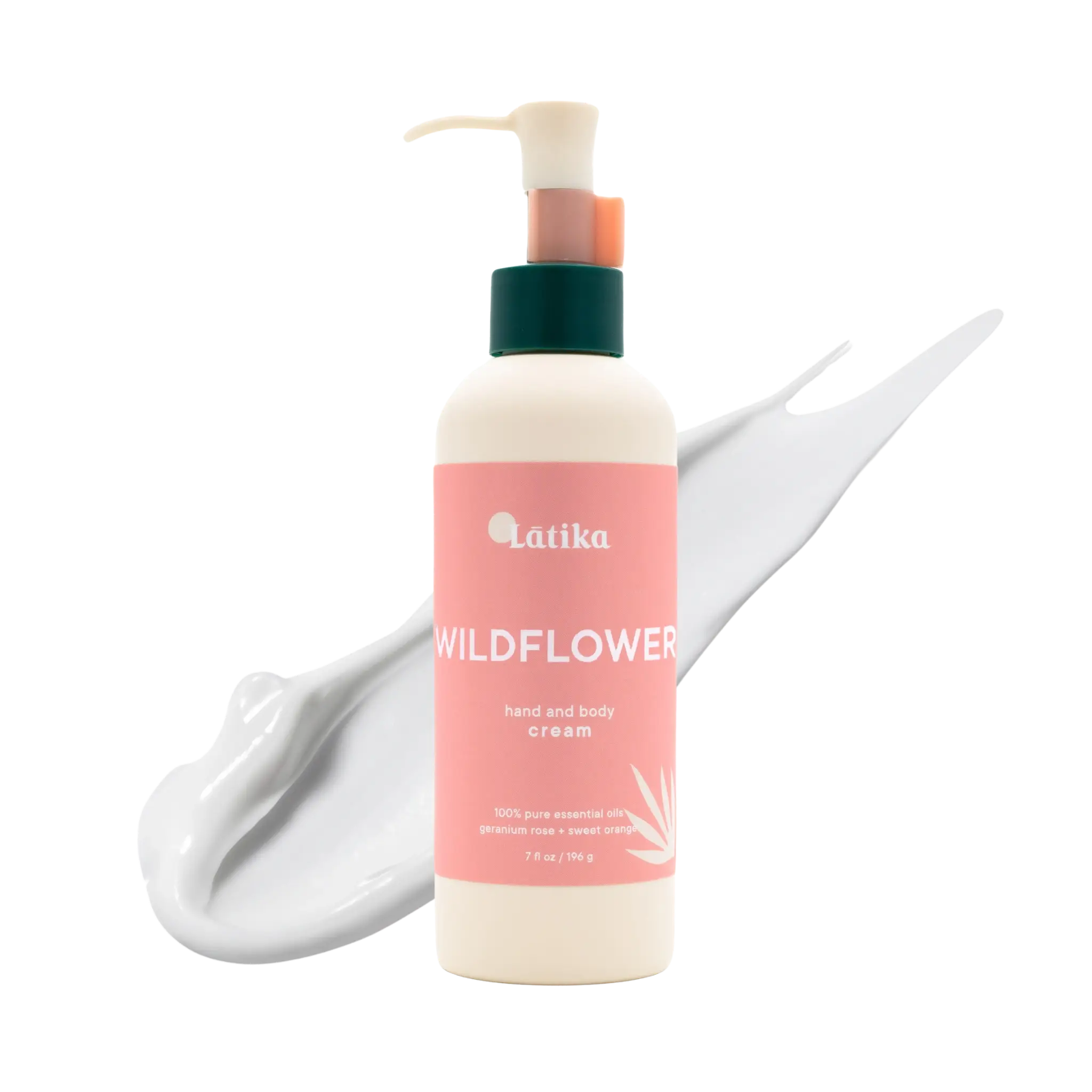 Latika Beauty - Hand and body cream - WILDFLOWER - Geranium essential oil
