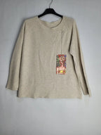 la maison des fibres naturelles - 3D invisible seam sweater 81602