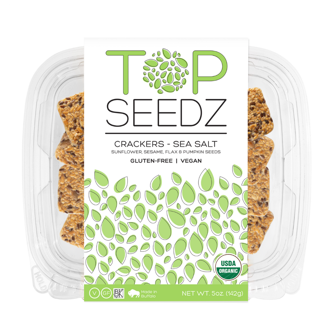 Top Seedz - Sea Salt Crackers - 5oz