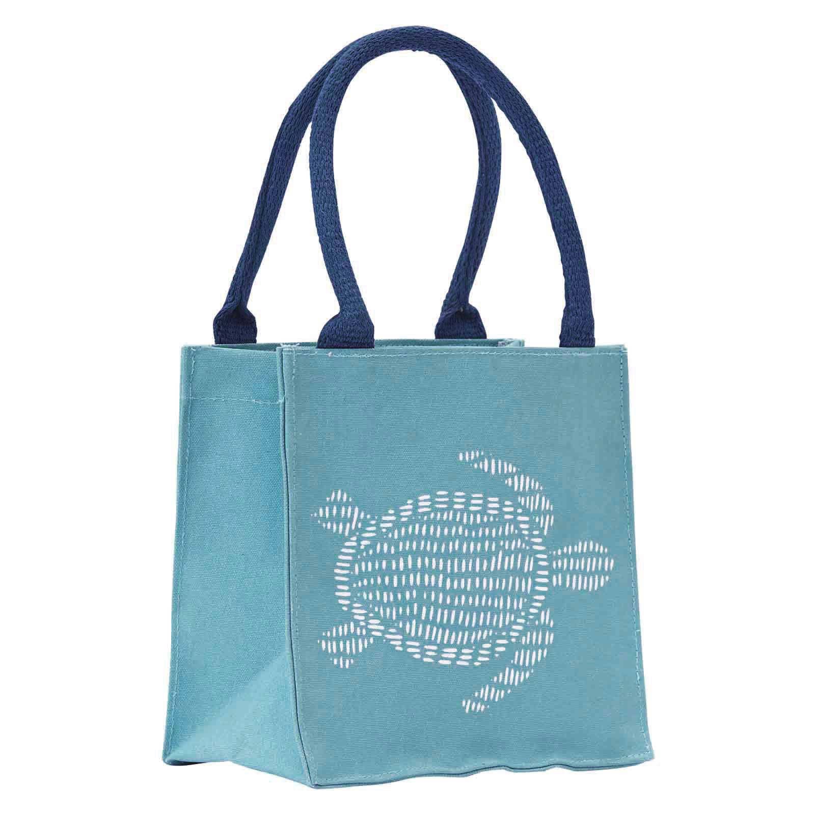 rockflowerpaper - SEA TURTLE Itsy Bitsy Reusable Gift Tote