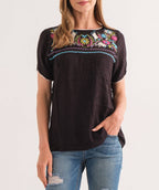 Raj Trading & Imports (USA) Inc. - Juna Embroidered Top 1295