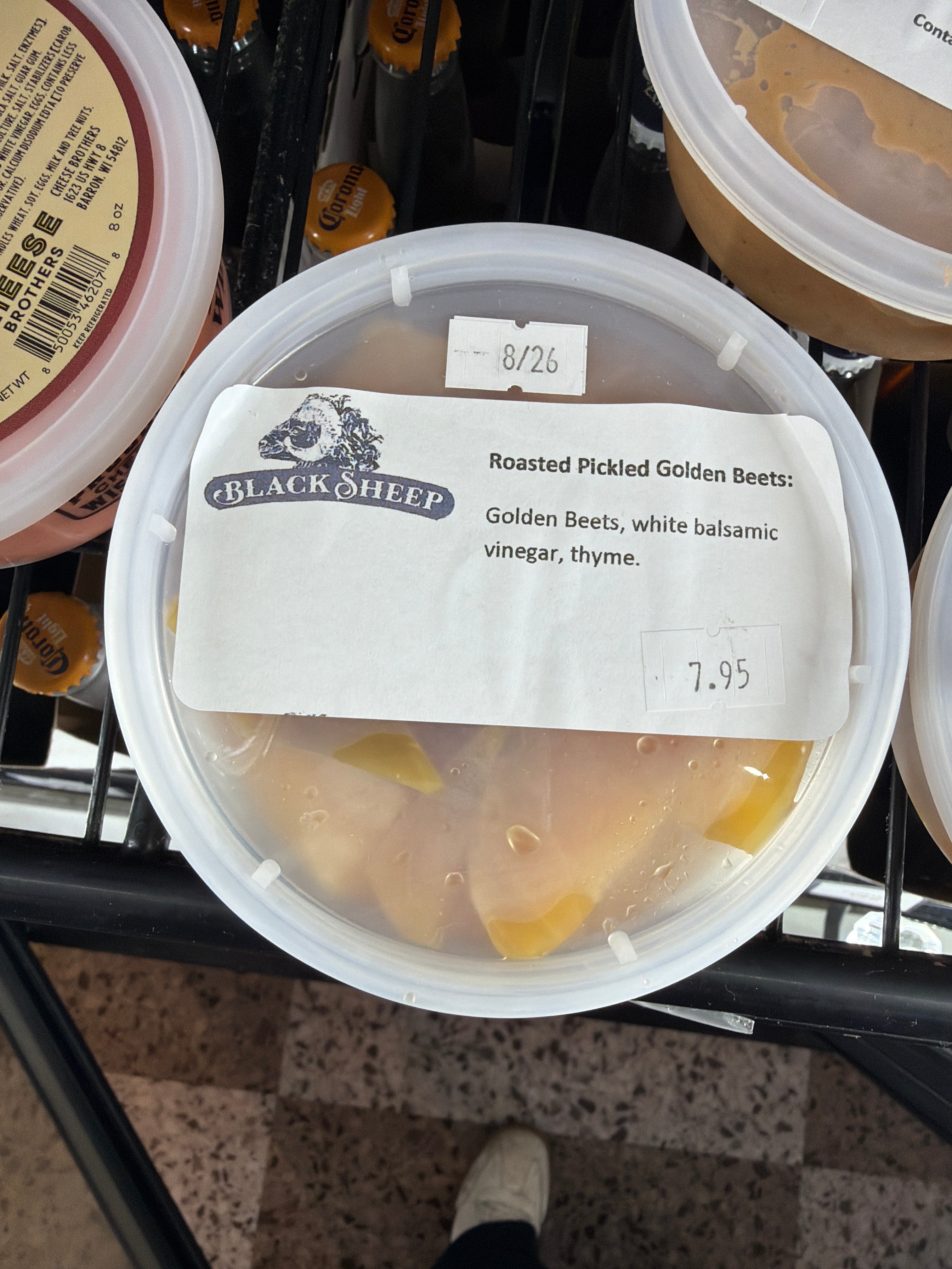 Black Sheep Roasted Pickled Golden Beets