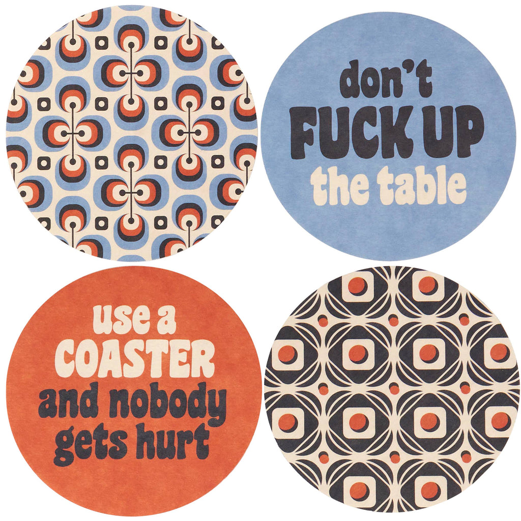 Questionables - Use A Coaster Coaster Set