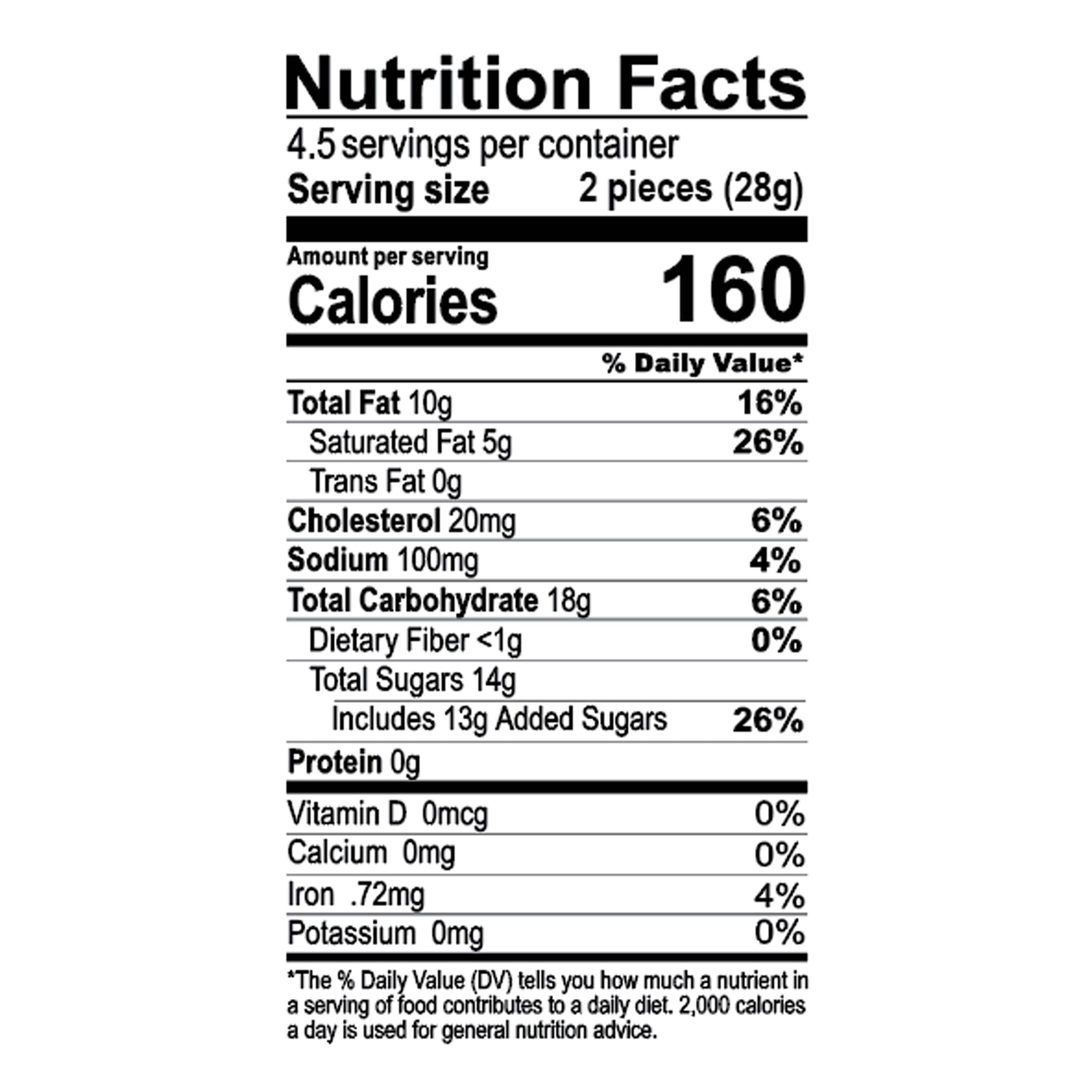 Griff's Toffee - Griff's Pecan Toffee - 4.5oz bag