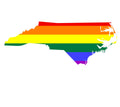 House of Swank Clothing - NC LGBTQ Pride Rainbow Sticker
