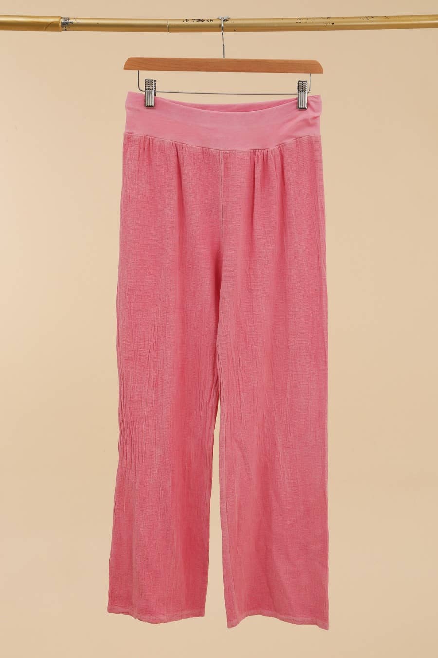 la maison des fibres naturelles - Cold dye pants 921 10% linen 90% cotton
