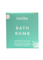 Latika Beauty - Stress Relief Essential Oil Bath Bomb 💧 Natural