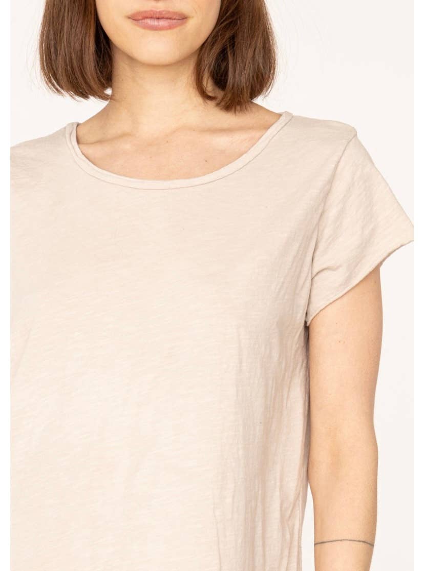 LINEN & COTTON HOUSE - COTTON T-SHIRT ROUND NECK, BASIC 8117