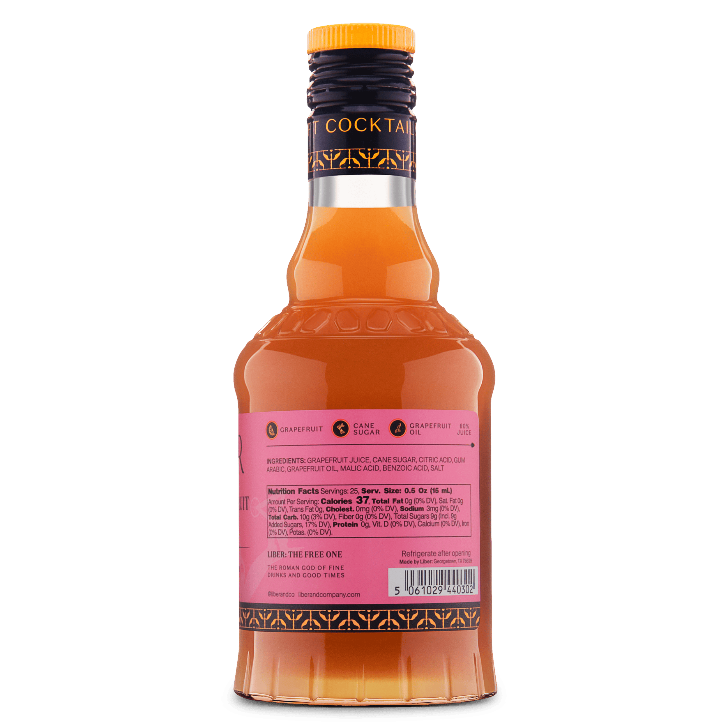Liber & Co. - Rio Red Grapefruit Cordial