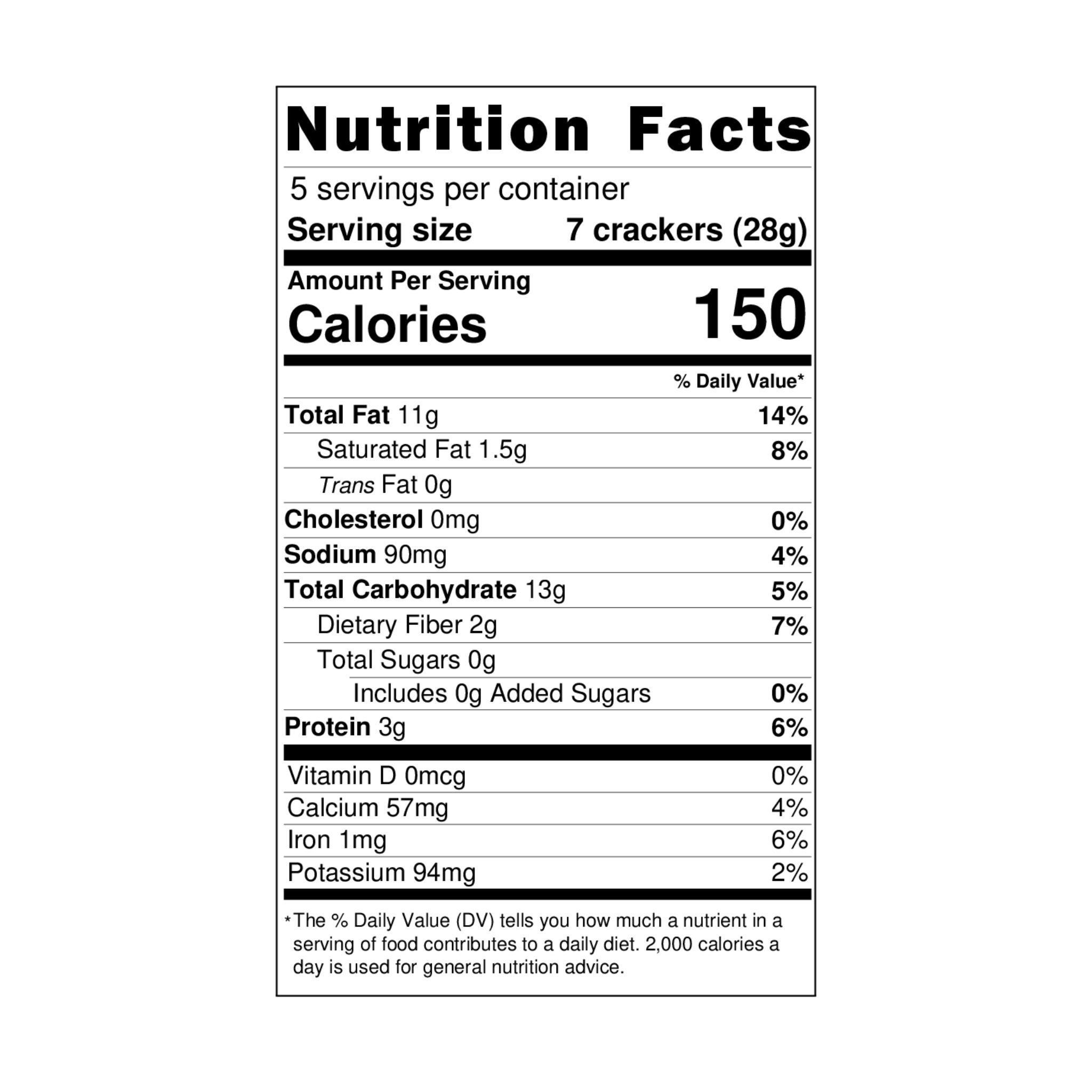 Top Seedz - Sea Salt Crackers - 5oz