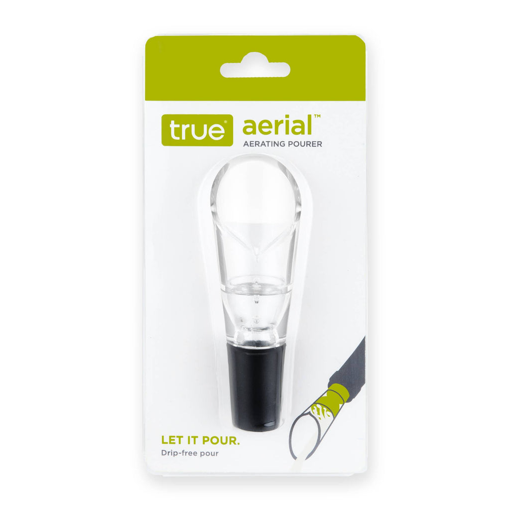 TRUE - Aerial Acrylic and Rubber Aerating Wine Bottle Pour Spout