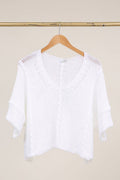 la maison des fibres naturelles - Cotton knit sweater 1916 100% LINEN