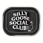 Properly Improper - Metal Tray Silly Goose Social Club