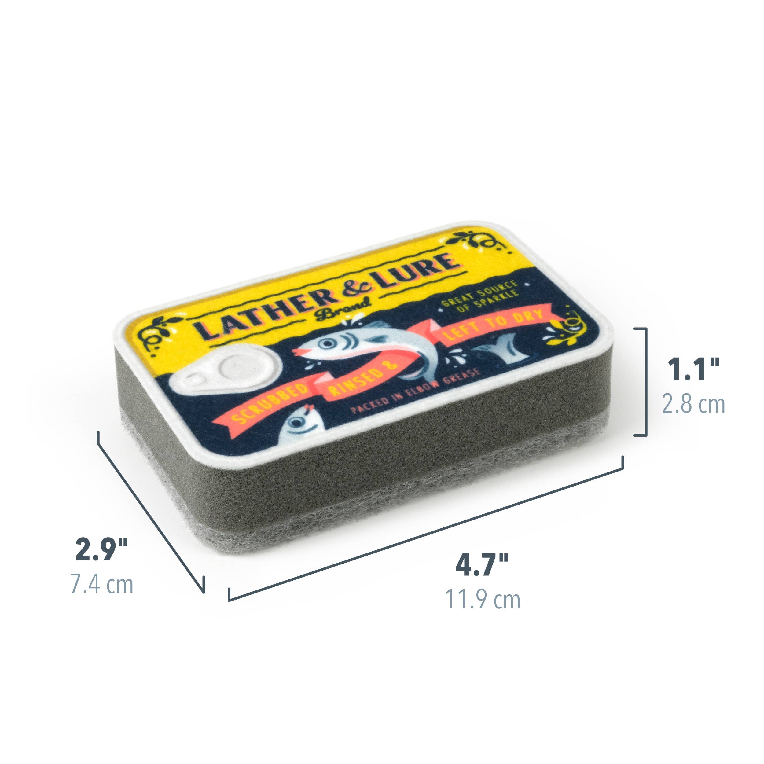 Fred & Friends - Sponges - TIDY TINS Sardines - Set of 2