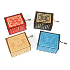 Bad Betty Greeting Co. - Funny Twinkle Twinkle Hand-Crank Music Box - Wooden Lasered