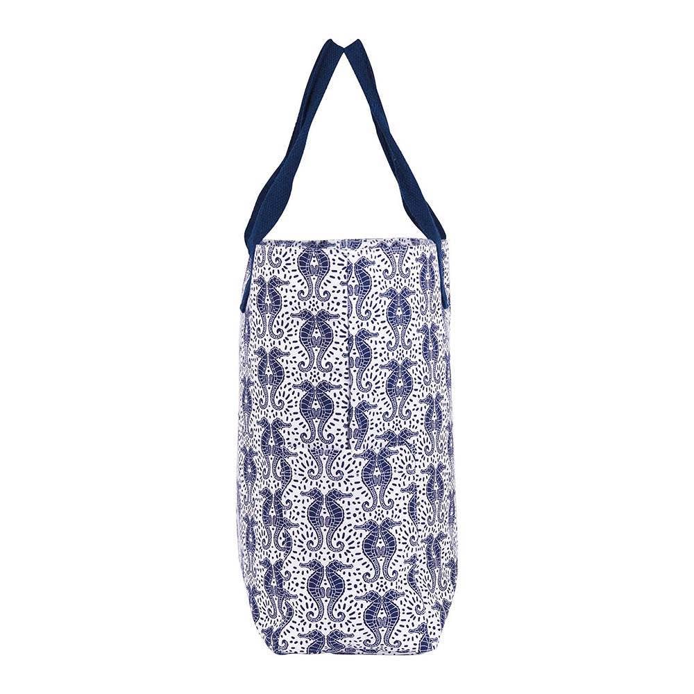 rockflowerpaper - SEAHORSES Carryall