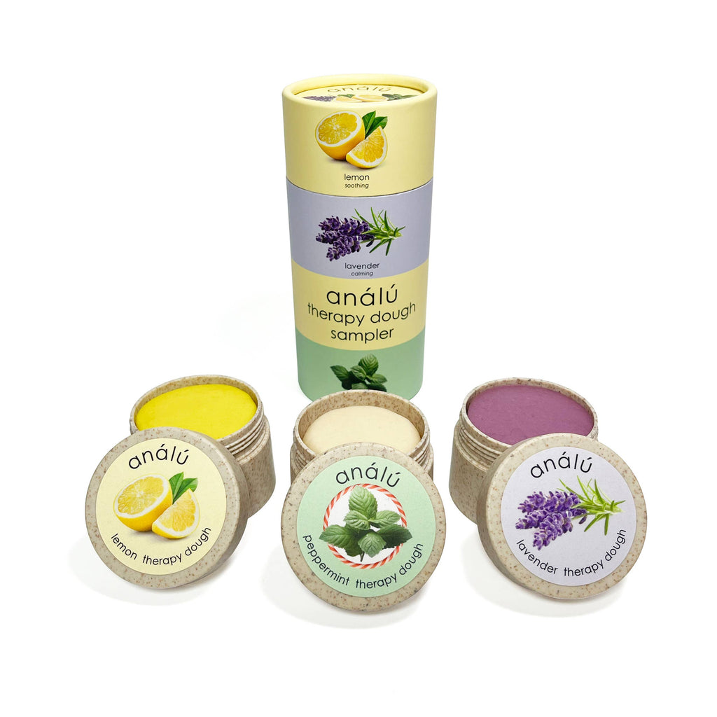 elseware unplug / eco-kids - Therapy Dough Sampler - Calming Aromatherapy Stress-Relief