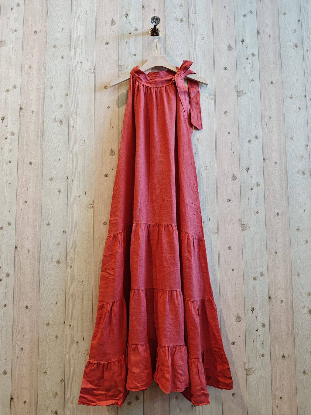 Linen & More - REF 72319 LONG DRESS BOW 100% LINEN